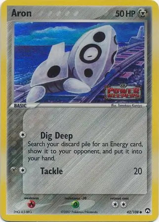 EX Power Keepers Aron #42/108 reverse holo